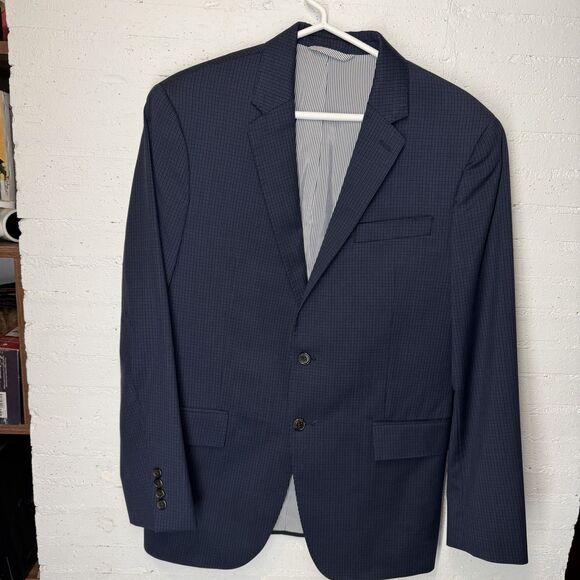 Preppy Ivy League Classic Todd Snyder 100% Wool Mayfair Fit Plaid Sport Coat 40R
